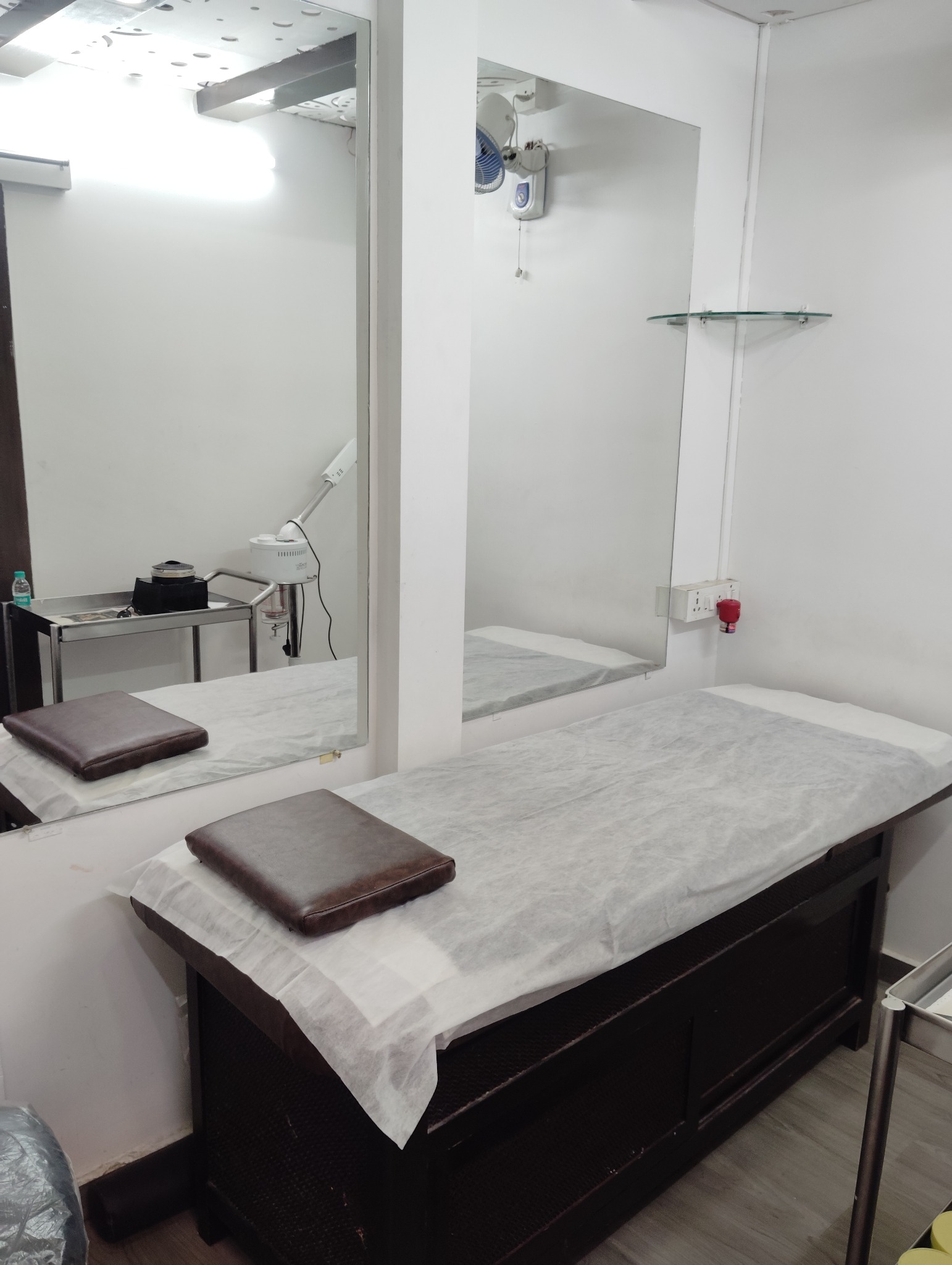 Hair Plus upper floor styling area